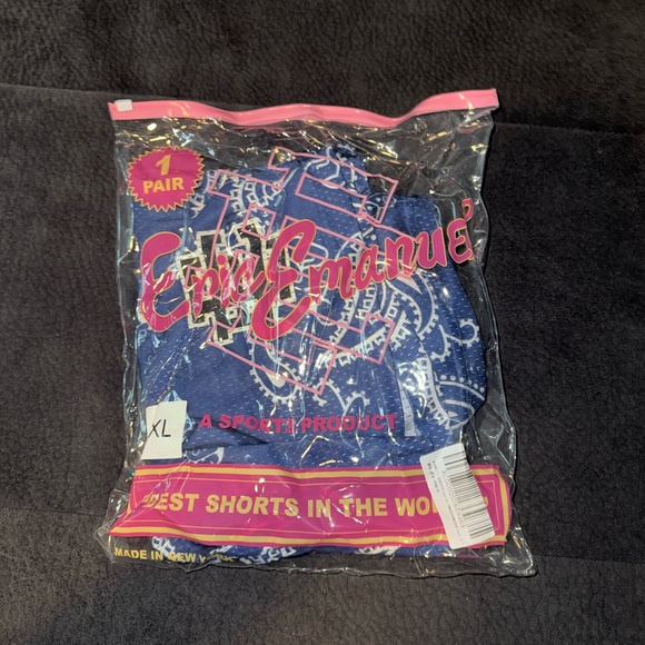 ERIC EMANUEL BLUE BANDANA PRINT